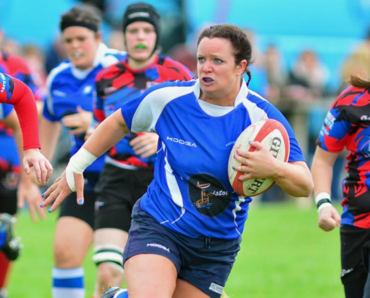 Nina’s still doing very nicely in ladies rugby!